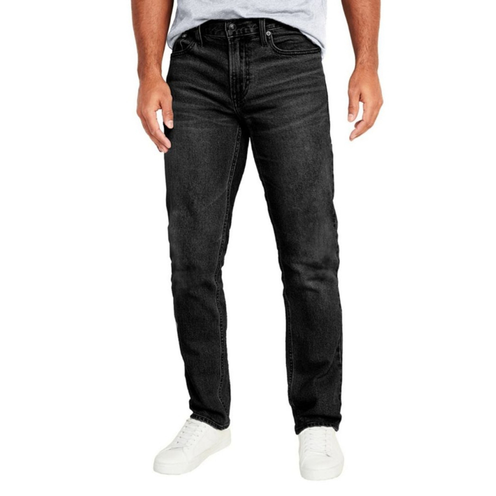 Men's BLU ROCK Slim Fit Flex Jeans Waist 34x31 Black